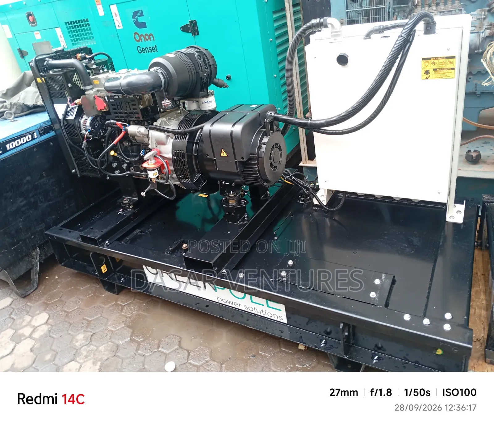 Perkins Generator 20kva Brand New