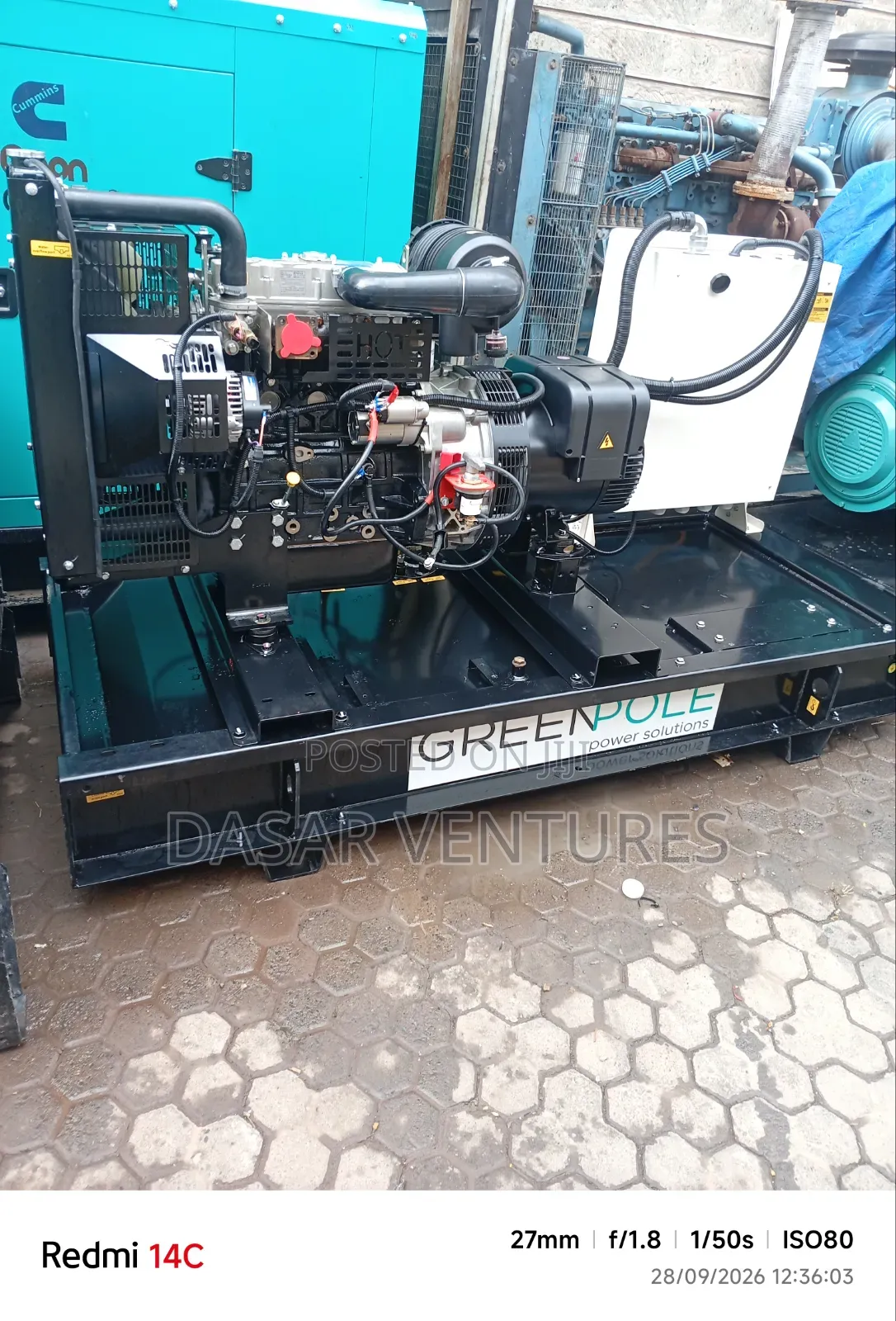 Perkins Generator 20kva Brand New