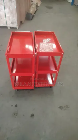 Minimize Workshop Floor Space With Organized Tools Trolley Sunshine