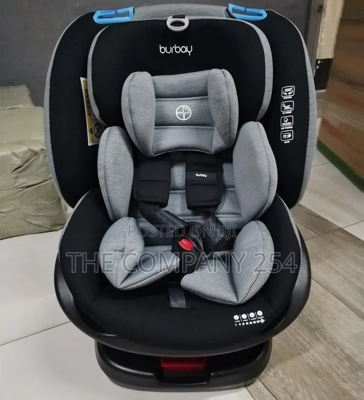 Burbay 360 Degree Isofix Car Seat