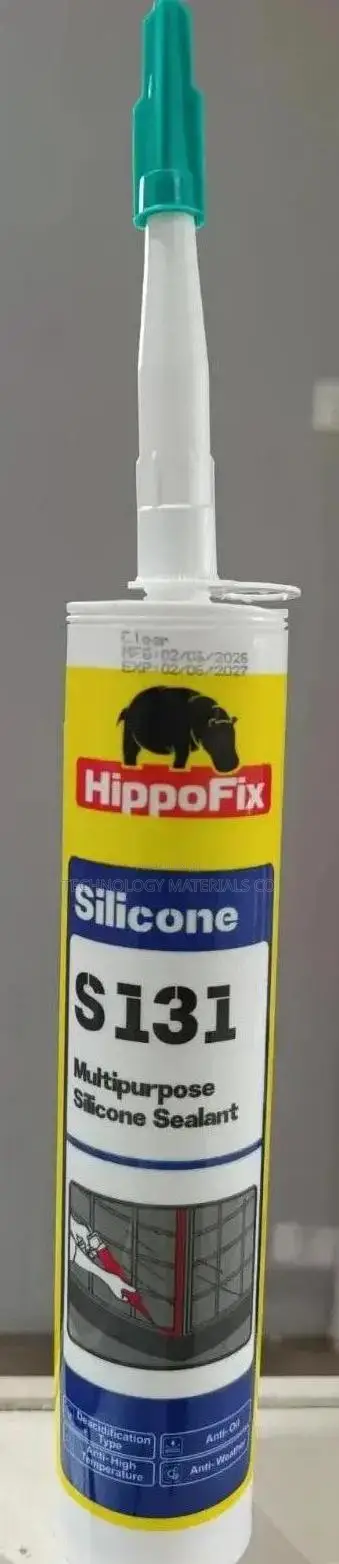 HippoFix SI31 Multipurpose Silicone Sealant(CLEAR) – High Performance