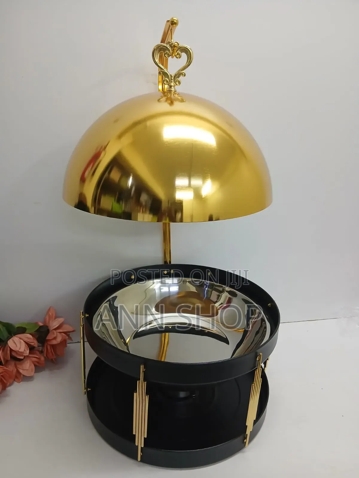 Round Plantted Chaffing Dish