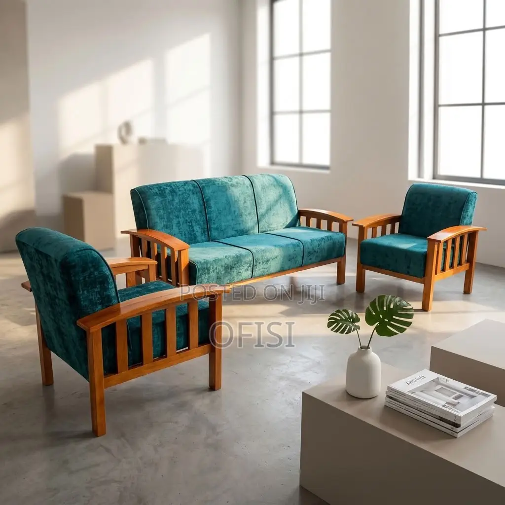 Office Sofas| 5-Seater Fabric Open Office Sofas (All Colors)