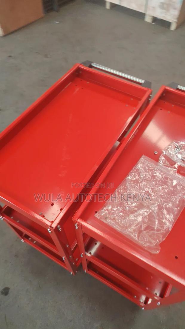 Lockable Swivel Castor Wheels for Easy Movement Tools Trolley Sunshine - thumbnail 2