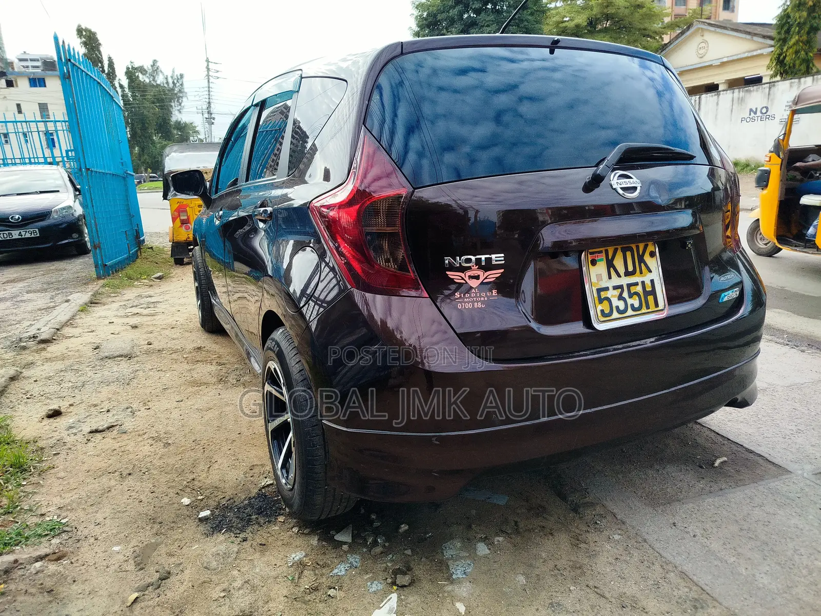 Nissan Note 1.2 Petrol 2015 Burgundy