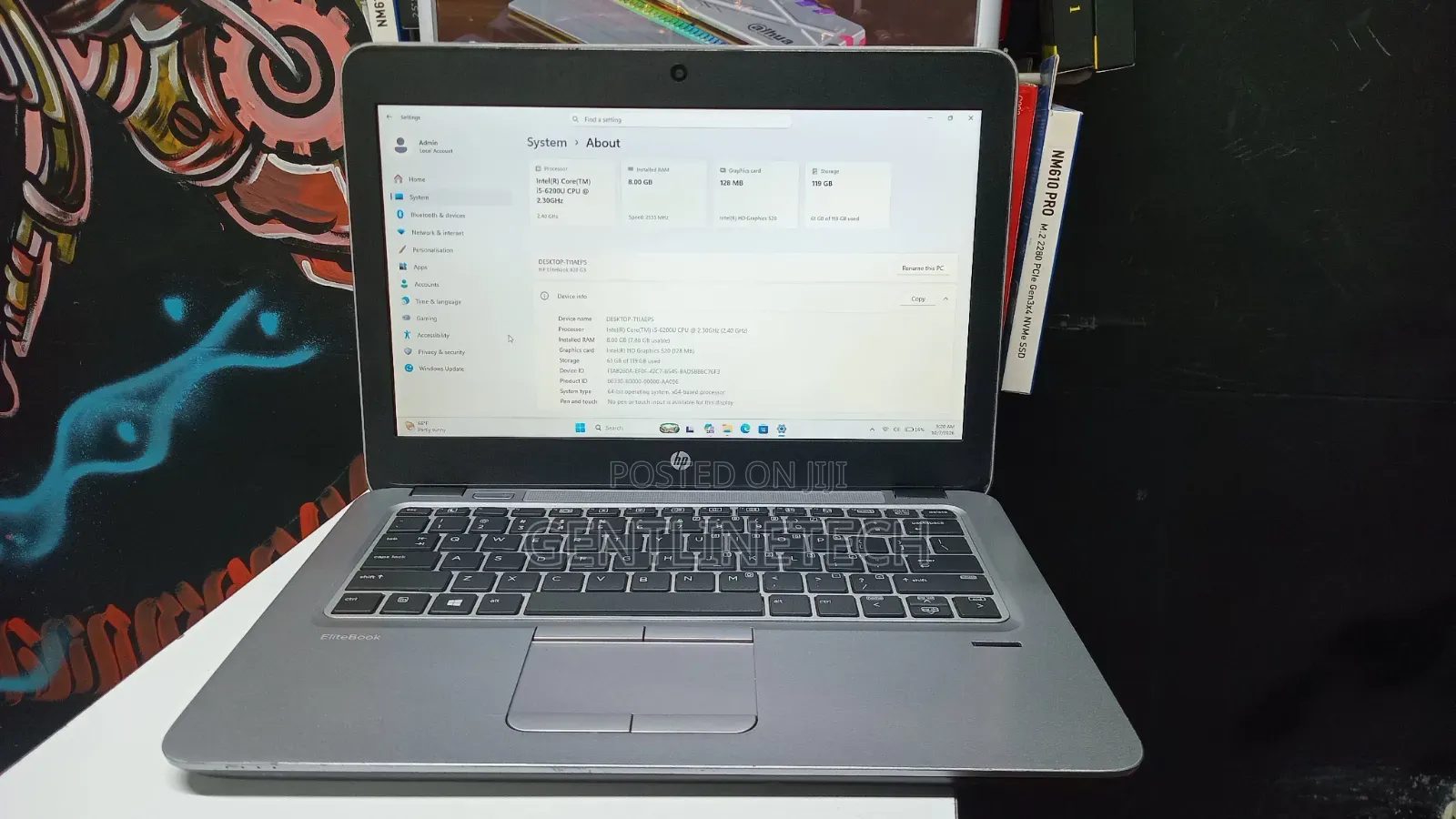 Laptop HP EliteBook 820 G3 8GB Intel Core i5 SSD 128GB