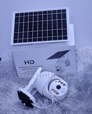 Outdoor 4G Solar PTZ Camera 4MP HD IP66 Waterproof Wireless Outdoor