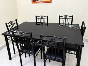 Glass Dining Table 6 Seater