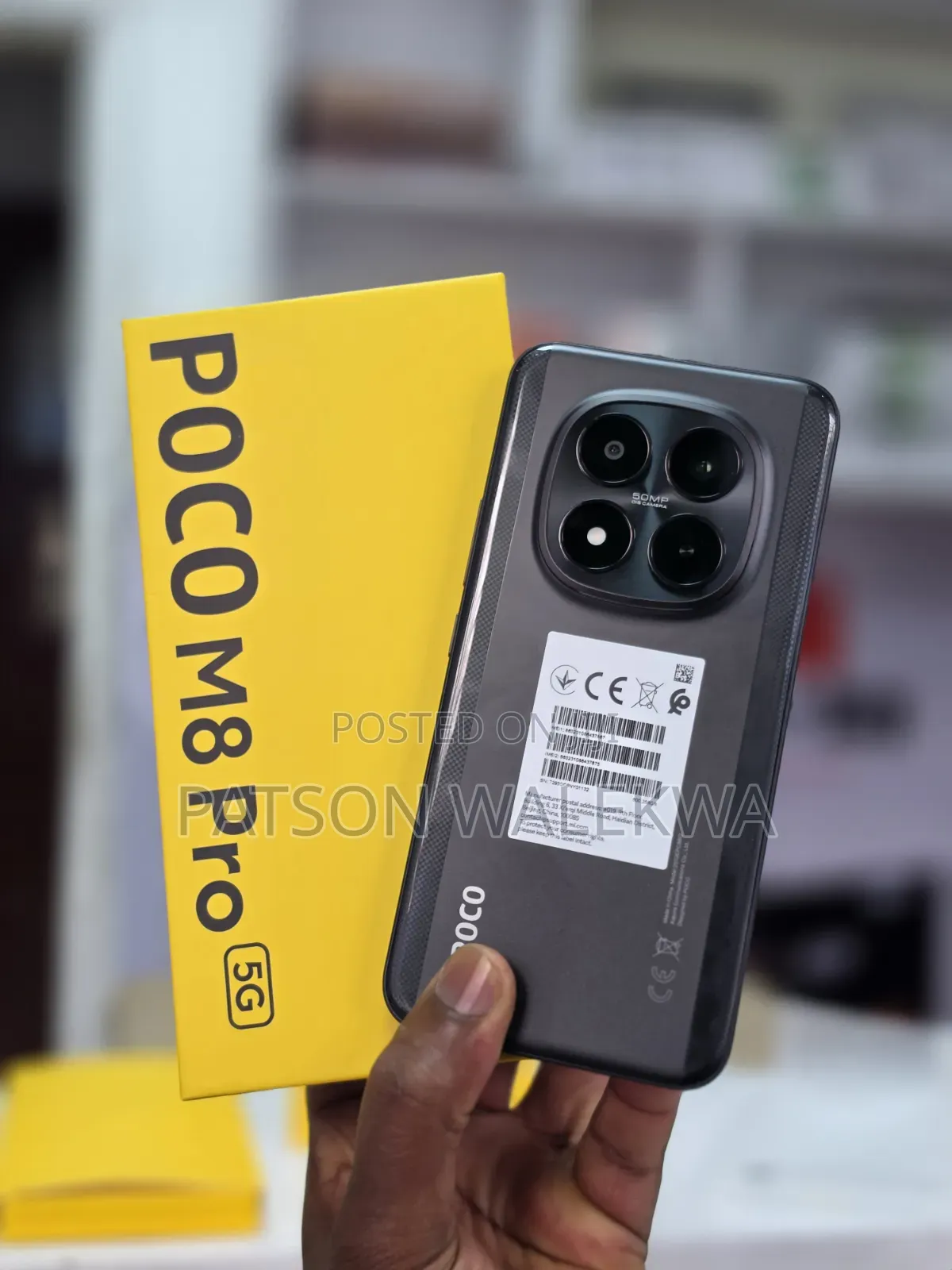 New Xiaomi Poco M8 Pro 256 GB Black