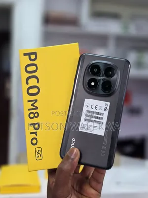 New Xiaomi Poco M8 Pro 256 GB Black
