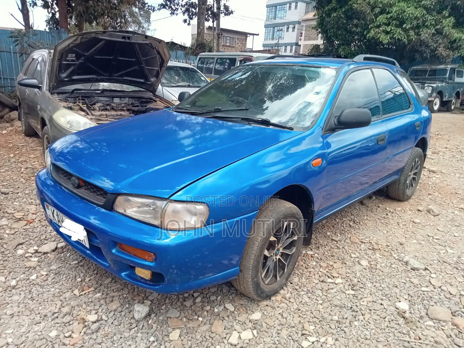 Subaru Impreza Wagon 1998 Blue