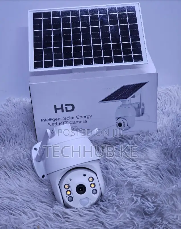 Ubox 4g 4MP Solar CCTV Camera With PIR Human Detection