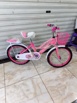 Pelofer Kids Bicycle Size 16 Colour Pink With Adjustable Chair