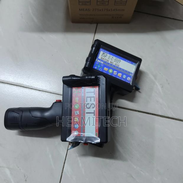 Handheld Inkjet Printer for Glass Bottle Coding - main view