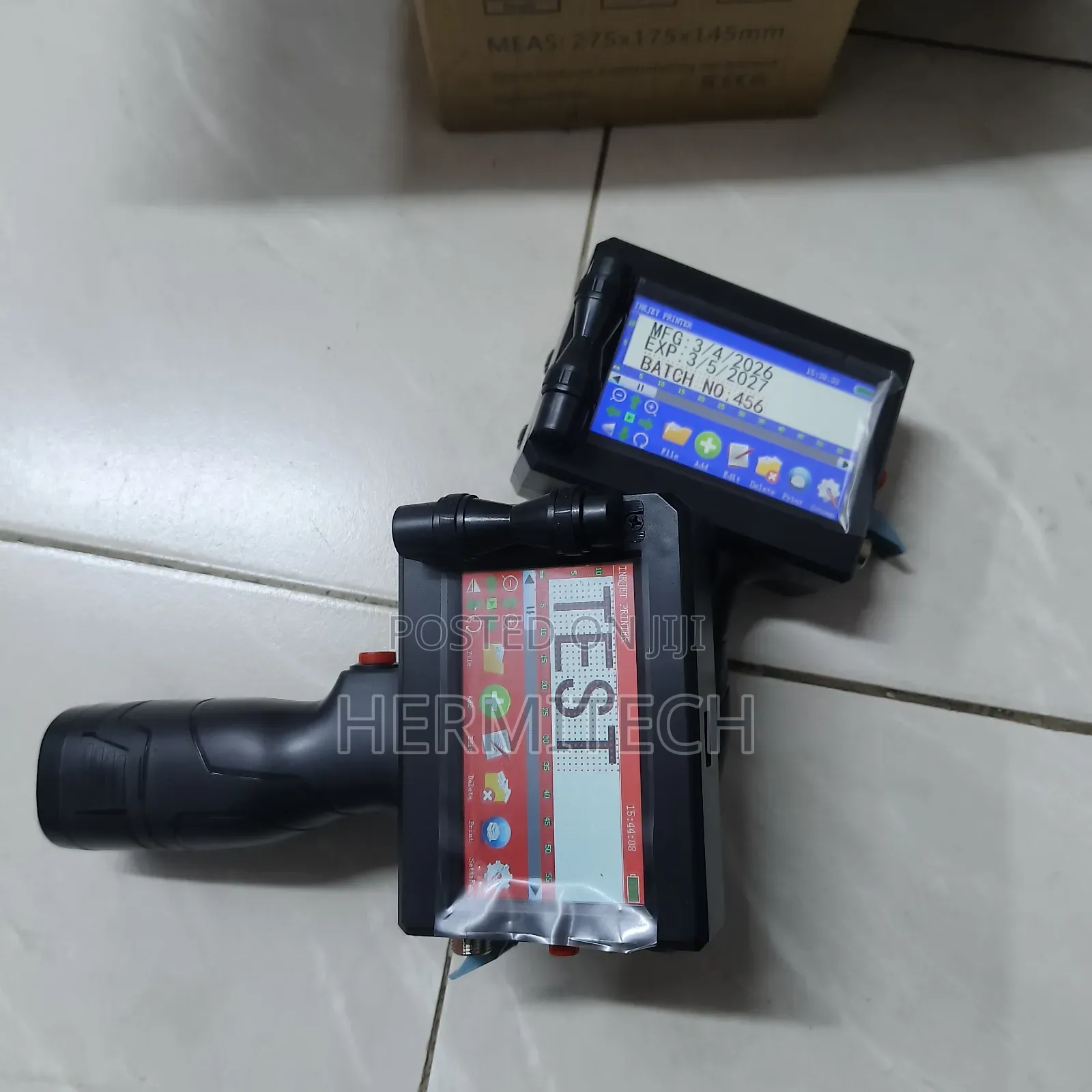 Handheld Inkjet Printer for Glass Bottle Coding