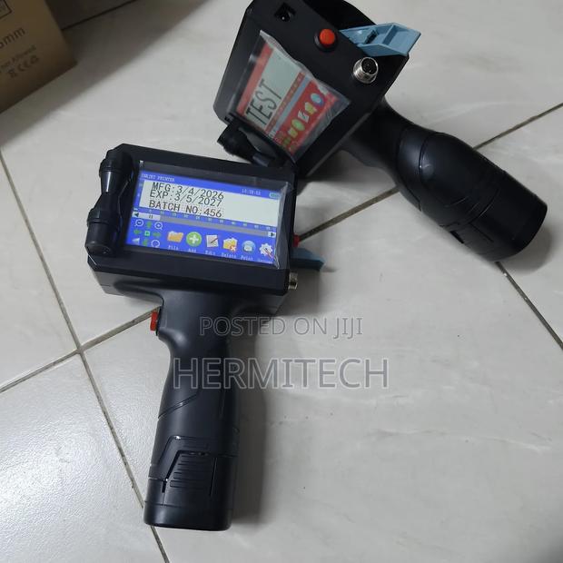 Handheld Inkjet Printer for Metal Surface Coding - main view