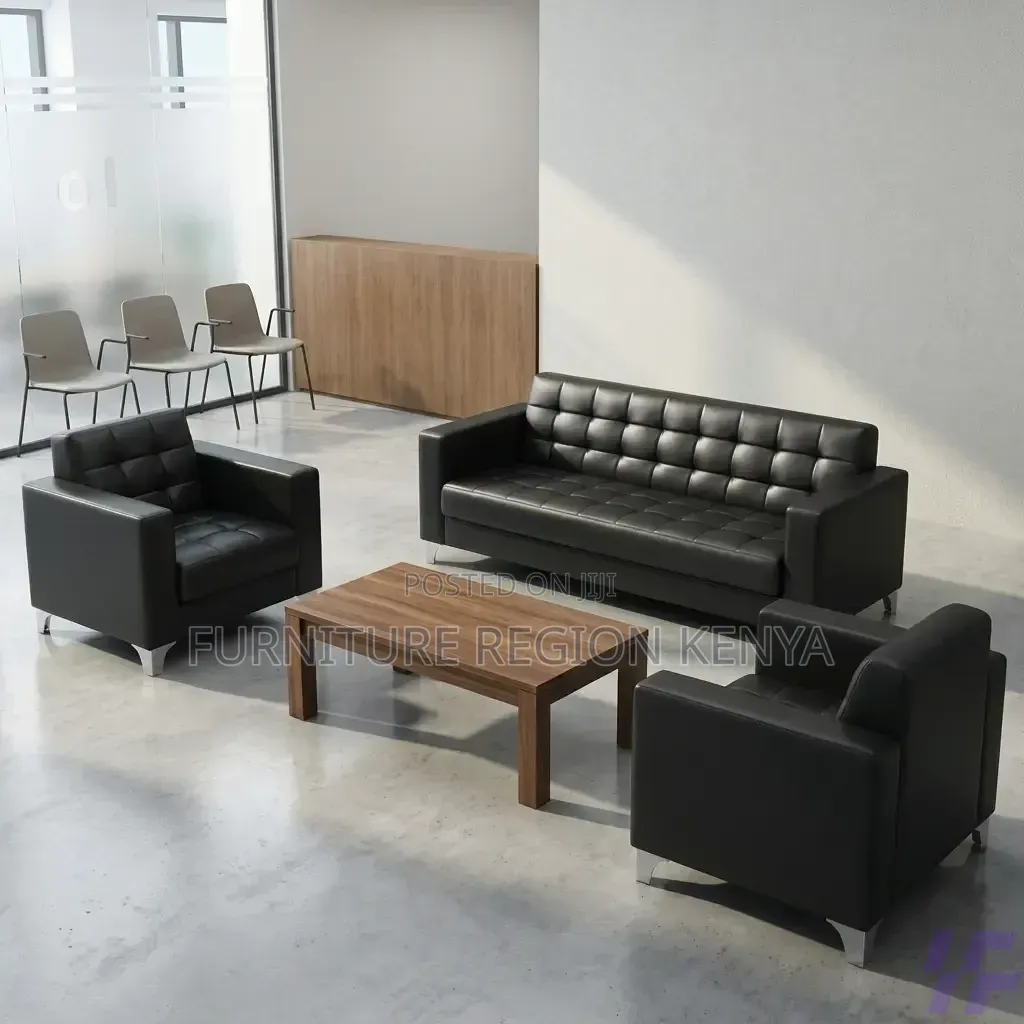 Five-Seater Executive Office Sofa