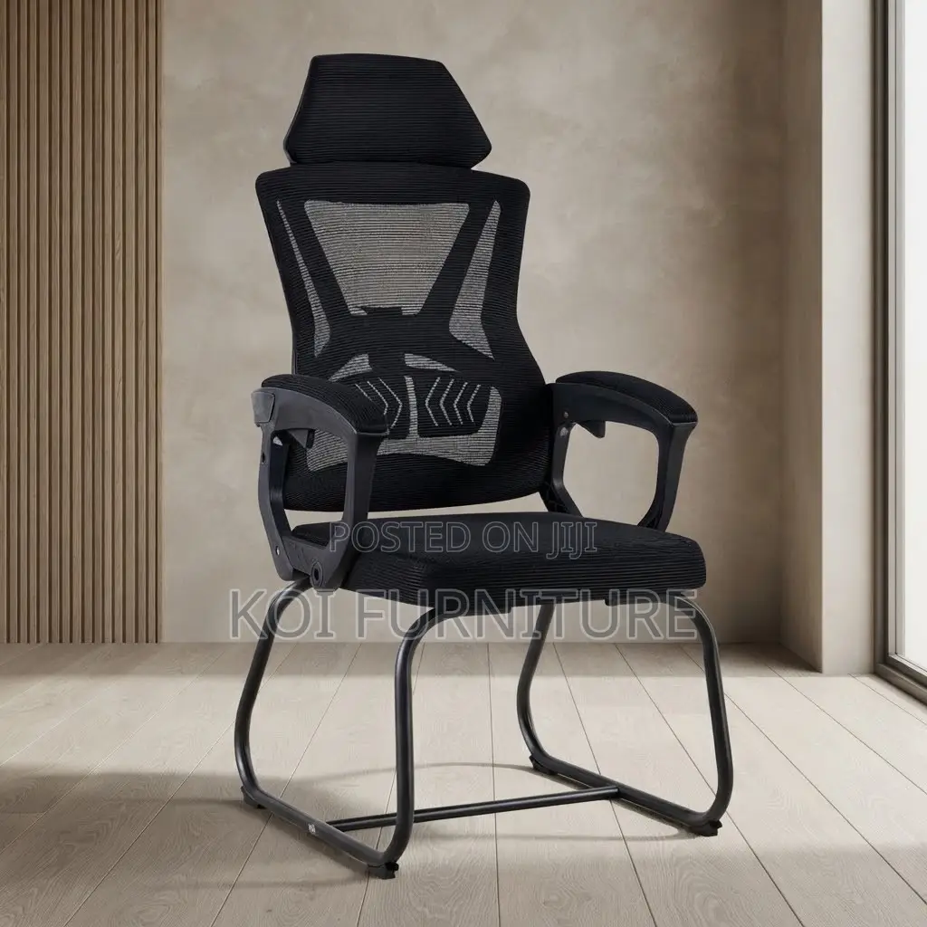 Office Chairs; Ergonomic Office Seat With Mesh Backrest