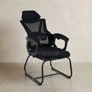 Office Chairs; Ergonomic Office Seat With Mesh Backrest