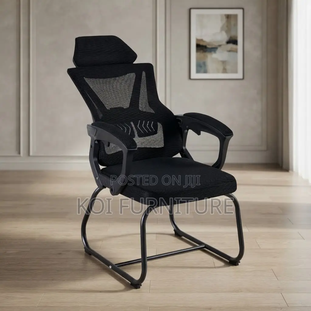 Office Chairs; Ergonomic Office Seat With Mesh Backrest