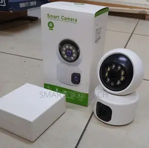 Dual Camera Lens Wireless Home Monitoring Camera With Audio