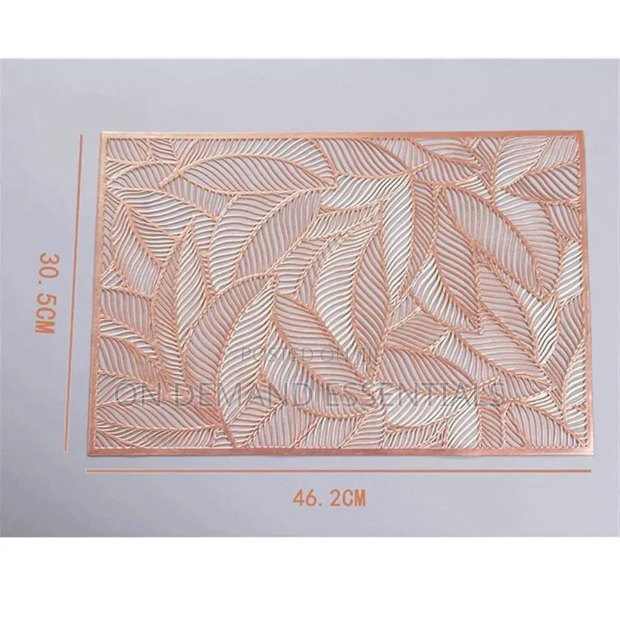 Tablemats Nordic Rectangle Leaf