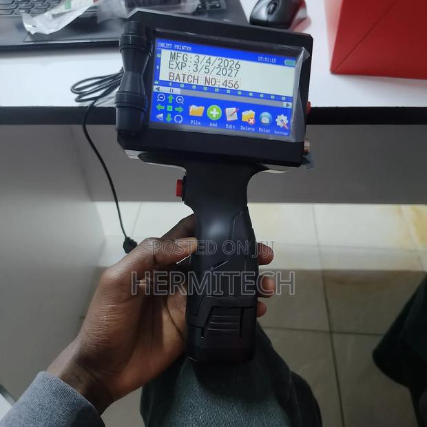 Handheld Inkjet Coding Printer for Packaging Applications - main view