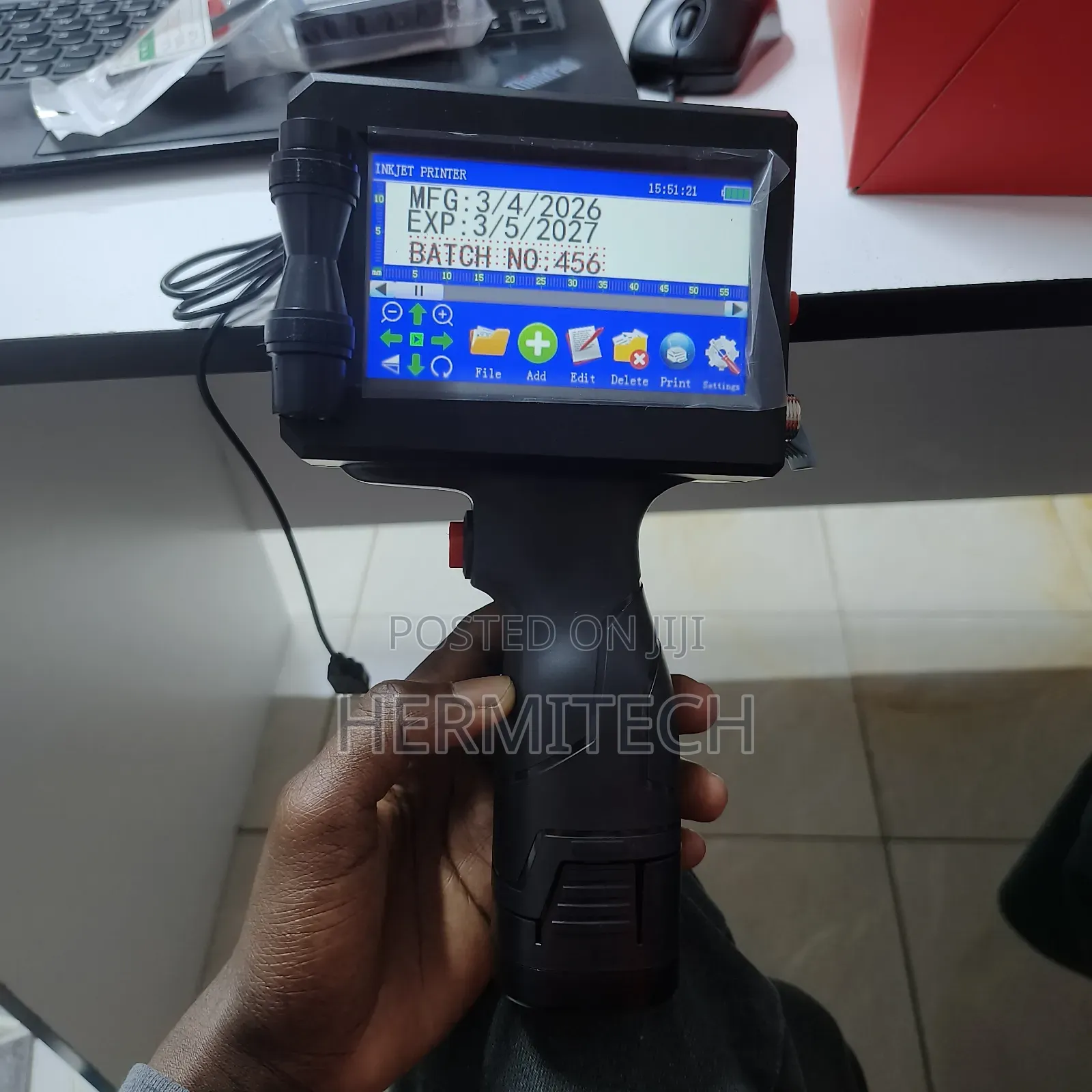 Handheld Inkjet Coding Printer for Packaging Applications