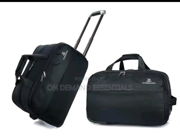 Haveron Quality Duffle Trolley Pull Bag - thumbnail 2