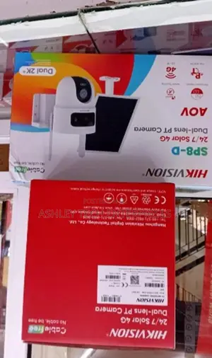 PowerMax Hikvision 8MP Dual Lens 4G Solar Camera