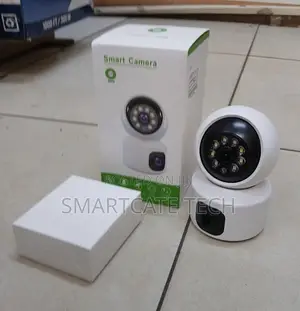 Wireless Dual Lens Home CCTV Camera With Two-Way Talk
