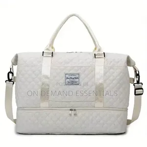 2in1 Compartment Duffle Bags Shoe Bottom Compartment