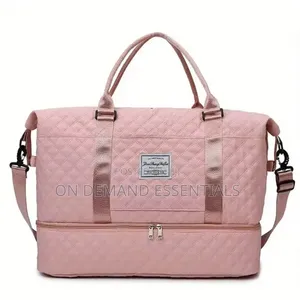 2in1 Compartment Duffle Bags Shoe Bottom Compartment