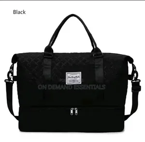 2in1 Compartment Duffle Bags Shoe Bottom Compartment