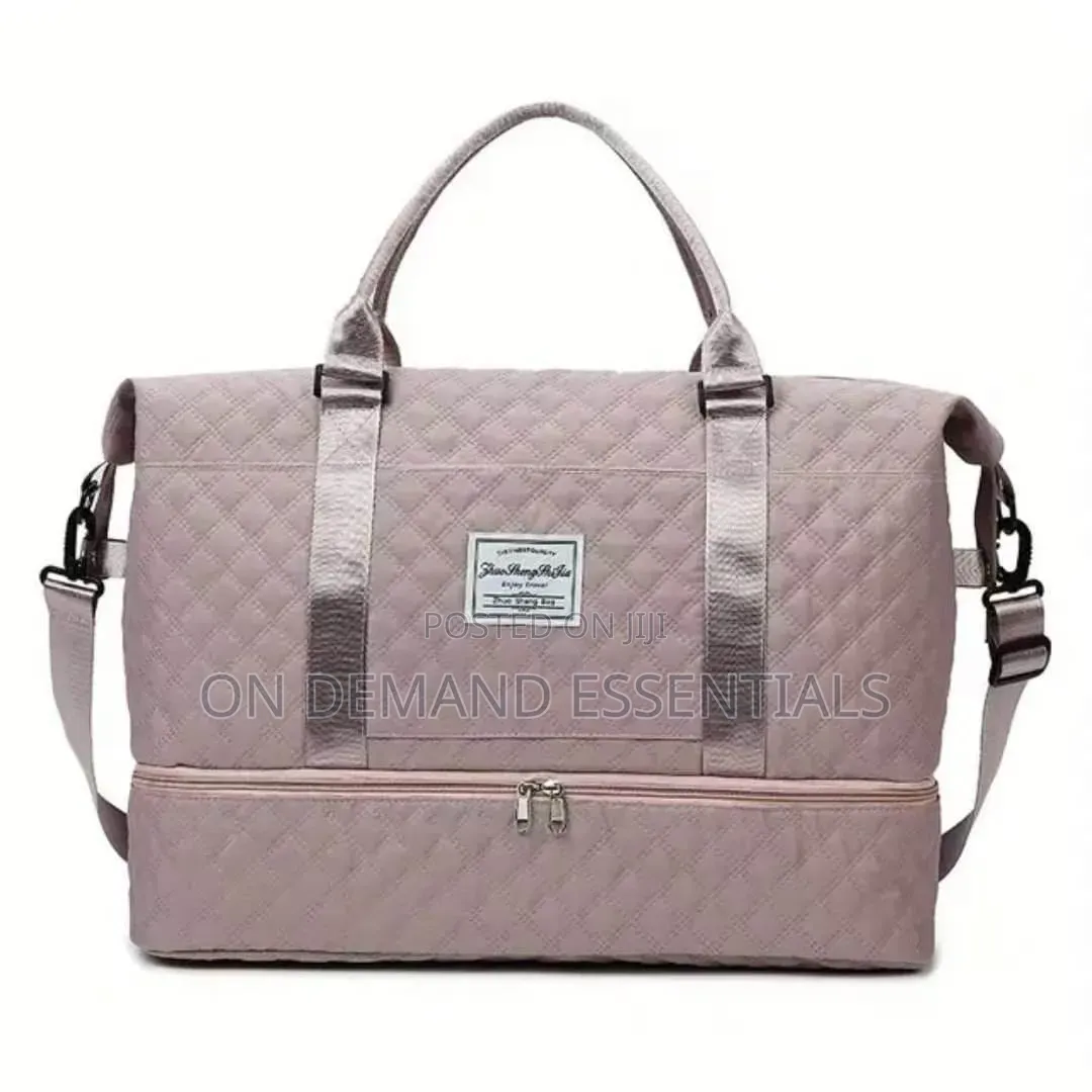2in1 Compartment Duffle Bags Shoe Bottom Compartment
