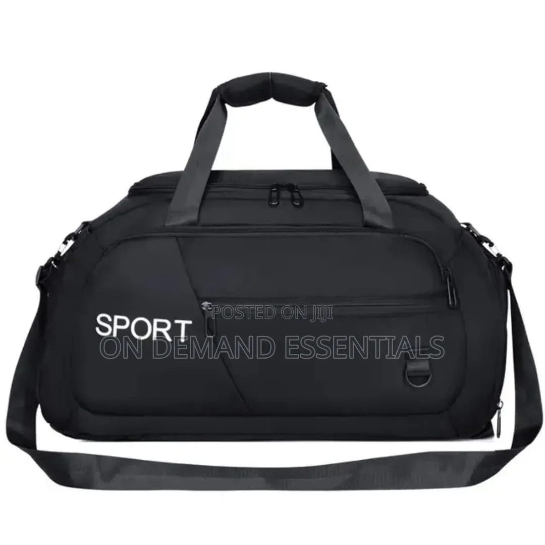 Sports Duffle Bag With Shoe Compartment