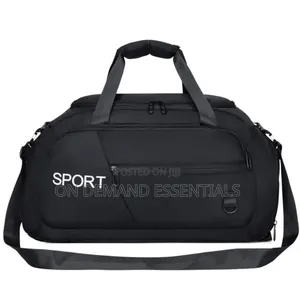 Sports Duffle Bag With Shoe Compartment