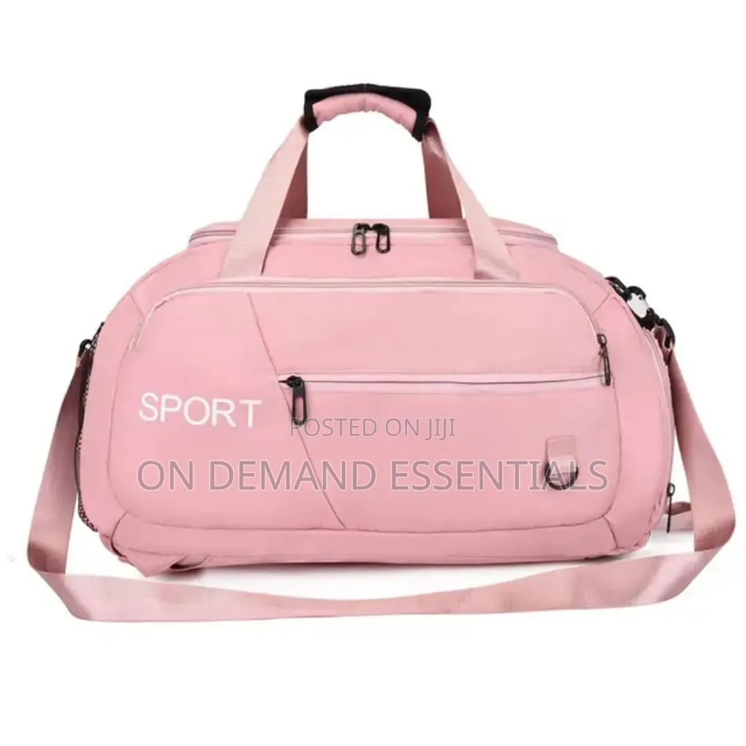 Sports Duffle Bag With Shoe Compartment