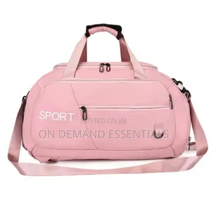 Sports Duffle Bag With Shoe Compartment