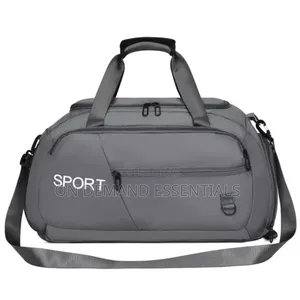 Sports Duffle Bag With Shoe Compartment