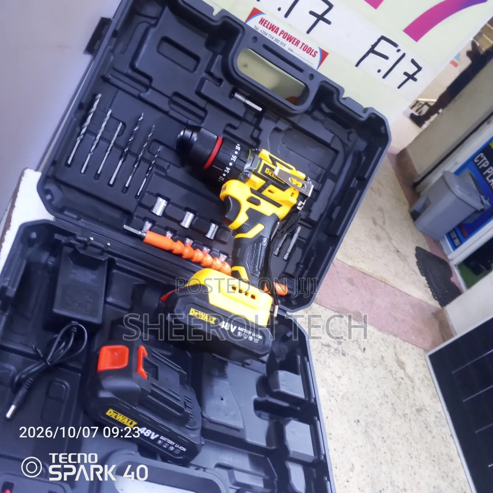 DeWalt Cordless Drill 48v