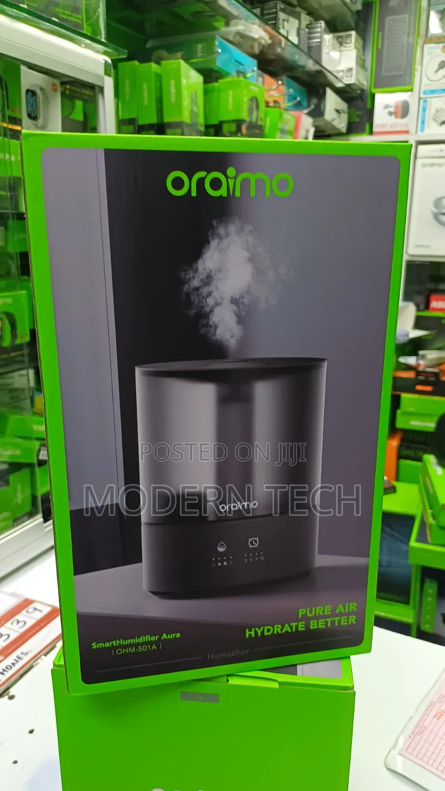 Oraimo 4L Smart Humidifier – Essential Oil Diffuser