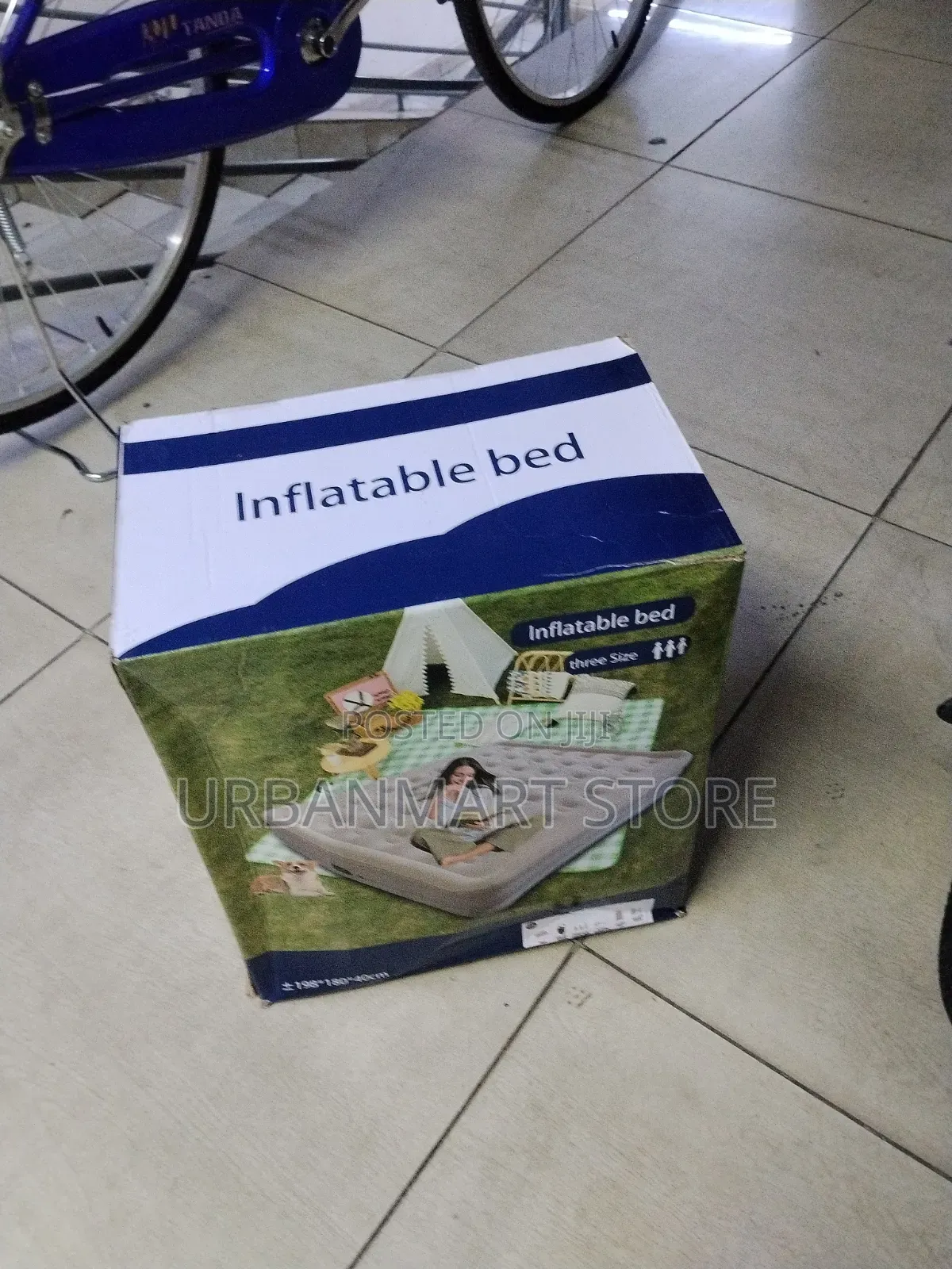Queen Size Inflatable Airbed With Built in Pump