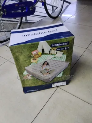 Queen Size Inflatable Airbed With Built in Pump