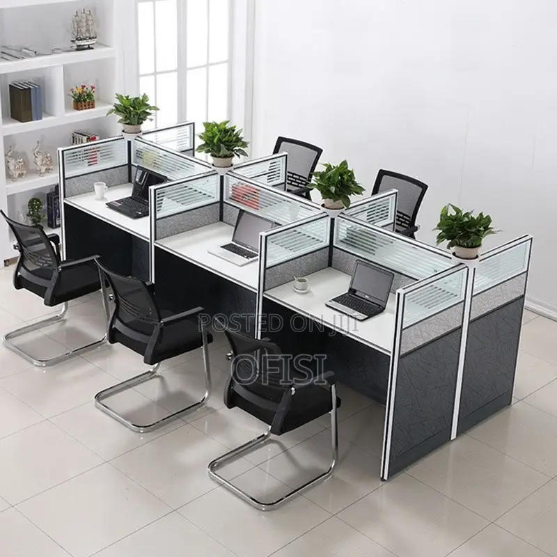 Office Sofas| 5-Seater Fabric Open Office Sofas (All Colors)
