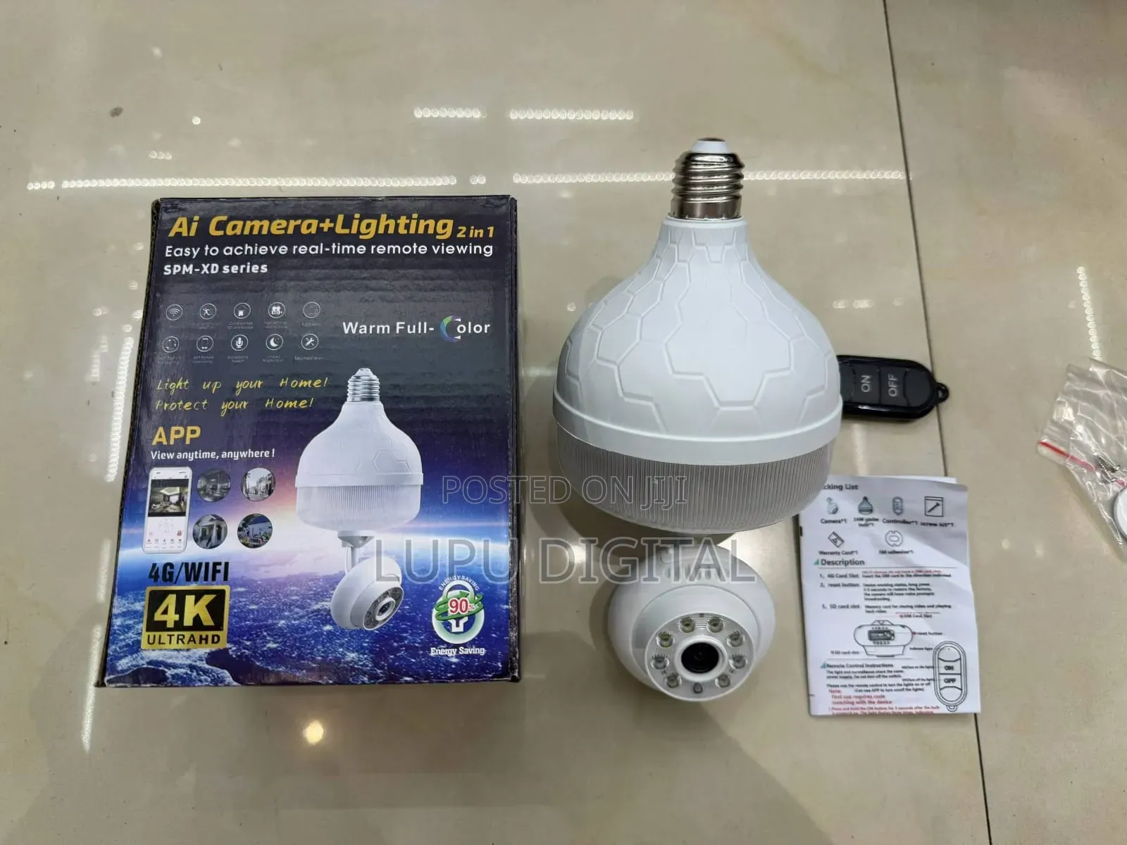 K06 Wifi Bulb Camera