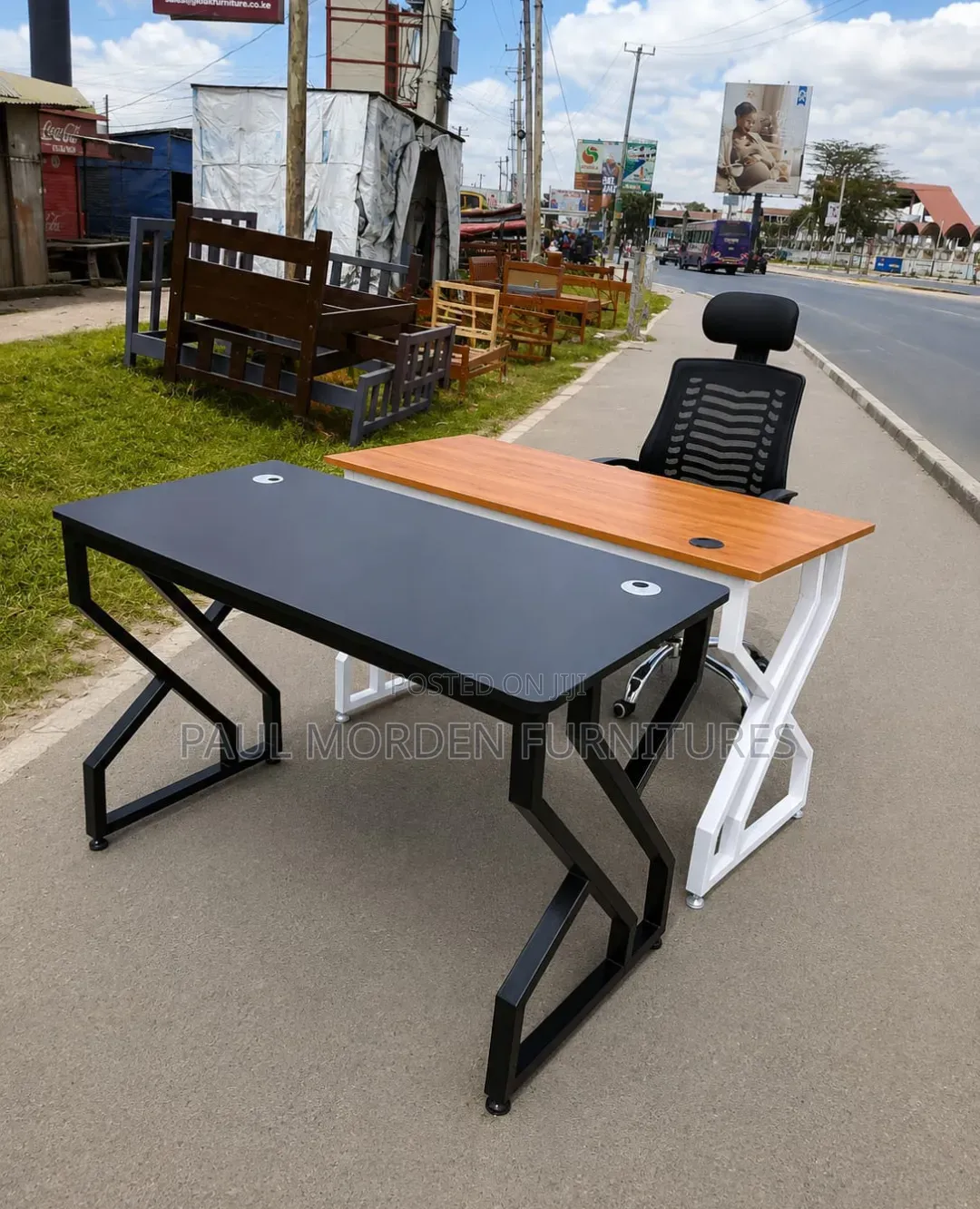 Study Desk Steel Frame