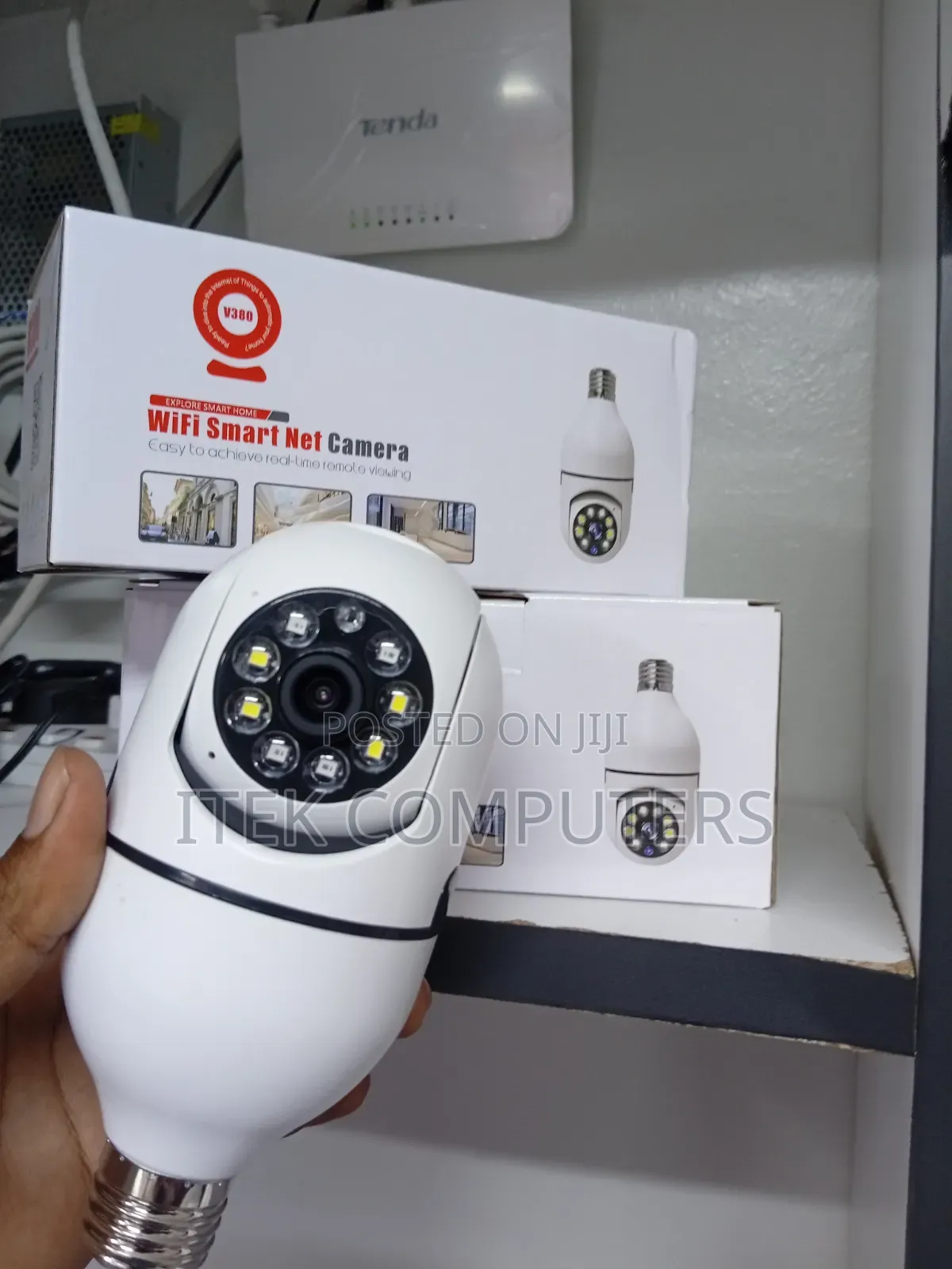 V380 Bulb CCTV Security Camera for Convenient Home Surveillance