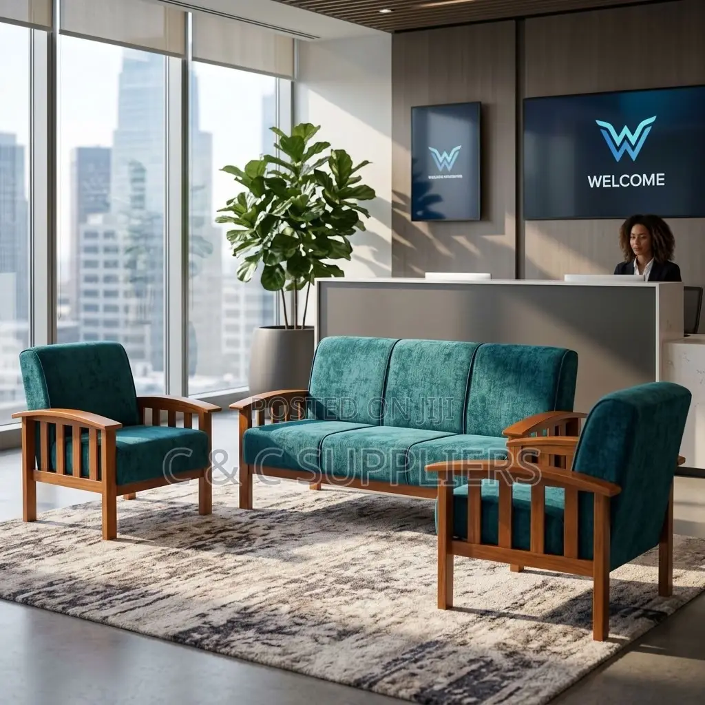 Fabric Open Sofa Set-5 Seater