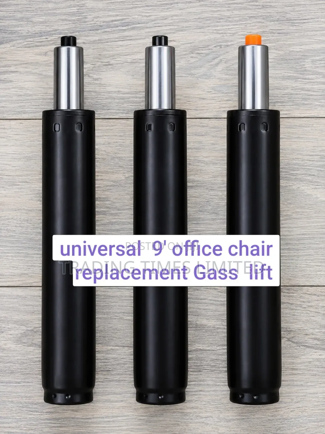 Universal 9' Office Chair Replacement Gass Lift